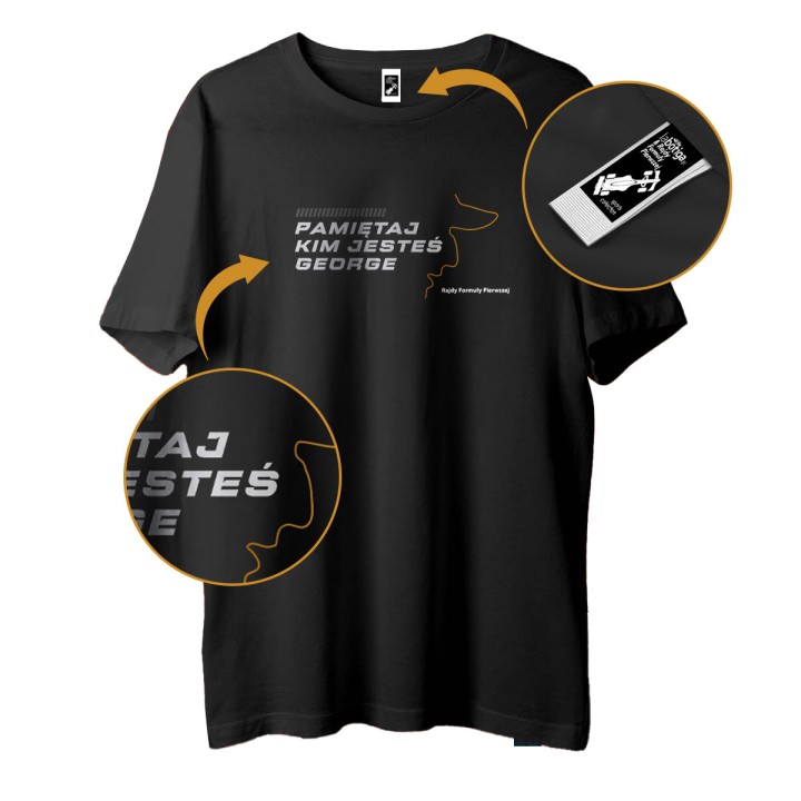SQN Originals: Koszulka bawełniana F1 Rajdy Formuły Pierwszej