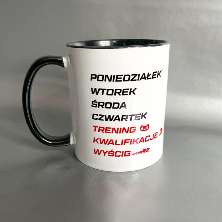 Kubek tydzień fana F1 (330 ml)
