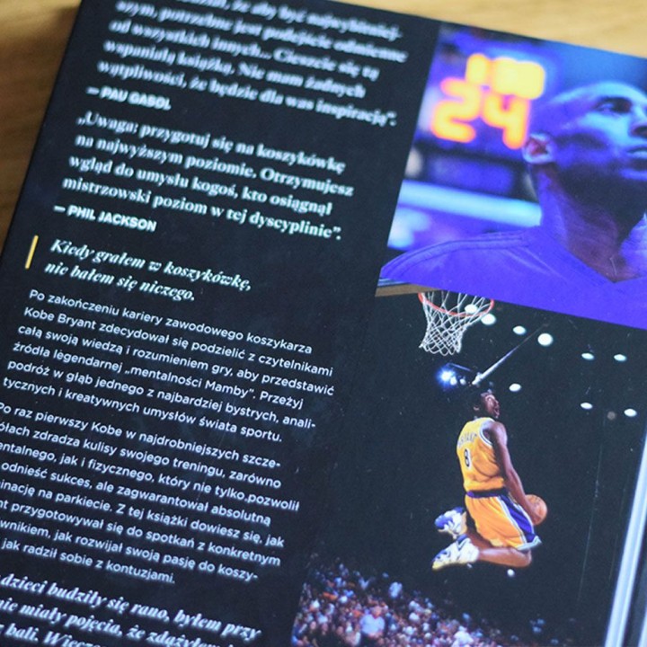 Okładka książki Kobe Bryant. Mentalność Mamby. Jak zwyciężać w księgarni Labotiga
