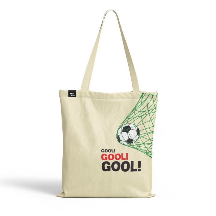 Torba bawełniana (41x38 cm, 2 rączki) piłka nożna Gool!