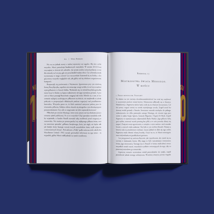 SQN Originals: Messi. Biografia. Wydanie IV (barwione brzegi)