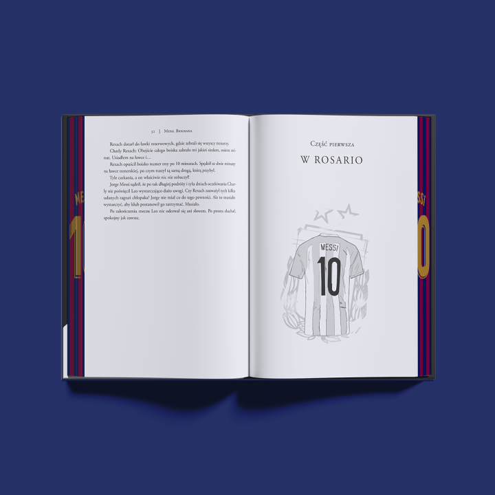SQN Originals: Messi. Biografia. Wydanie IV (barwione brzegi)