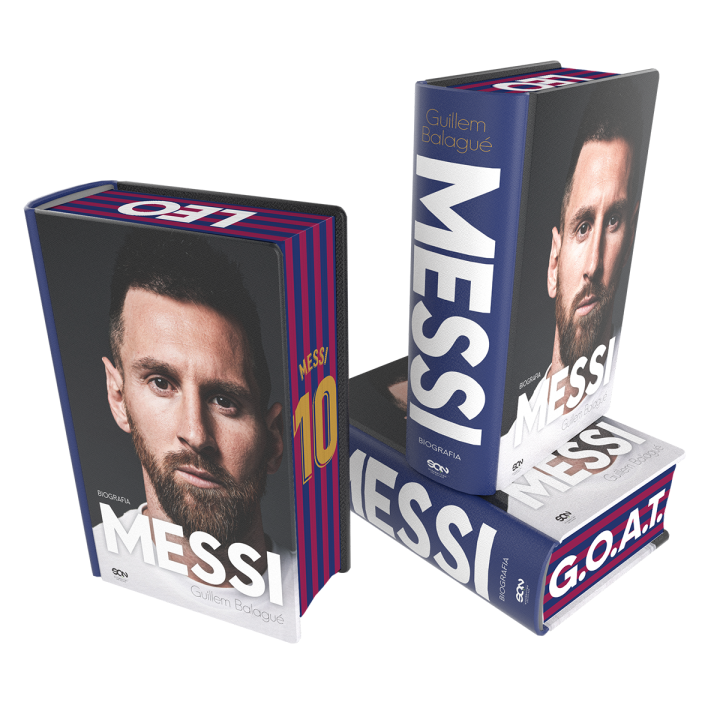 SQN Originals: Messi. Biografia. Wydanie IV (barwione brzegi)