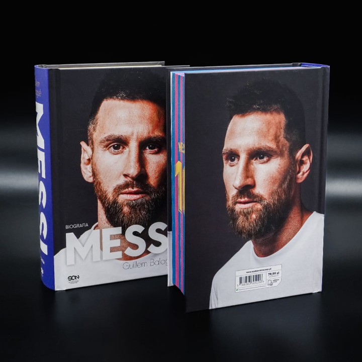 SQN Originals: Messi. Biografia. Wydanie IV (barwione brzegi)