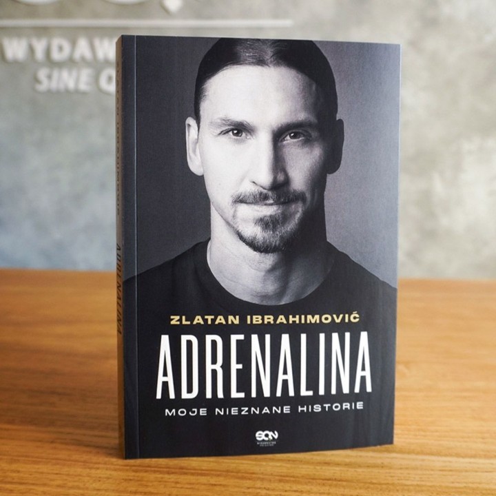 Okładka książki Adrenalina. Moje nieznane historie w księgarni sportowej Labotiga